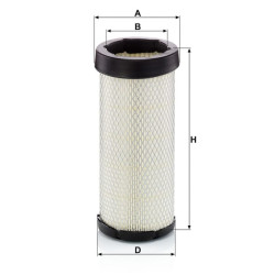 Antrinio oro filtro elementas CF1574