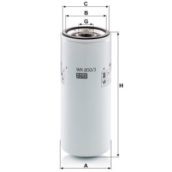 Kuro keitimo filtras WK8503