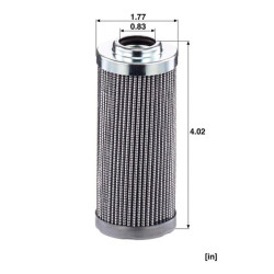 Hidraulinio filtro elementas Mann HD574