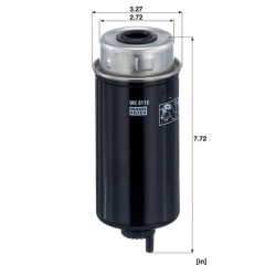 Kuro filtro elementas WK8119