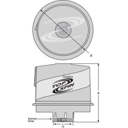 „Topspin“ išankstinis valiklis Donaldson H002427