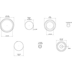 Kuro siurblio remonto komplektas, Kramp 1492685KR