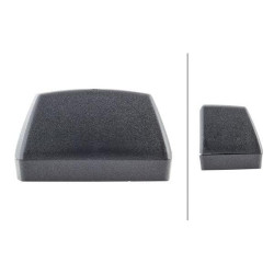 Numerio ženklo apšvietimas 10 W, stačiakampis, 12/24 V, baltas, tvirtinamas varžtais, 102 x 55 x 56,5 mm, su plokščiu kontaktu, 