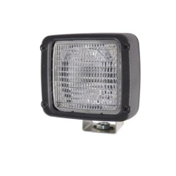 Halogeninis darbo žibintas, kvadratinis, 12/24V, baltas, 112x97x126,5 mm AMP kištukas, „Ultrabeam“ iš Hella 1GA007506081