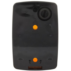 Posūkio lemputė 21W, stačiakampė, 12V, gintaro spalvos, prisukama, 90x55x60mm, Hella 2BA002652101