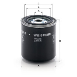 Kuro keitimo filtras WK81580