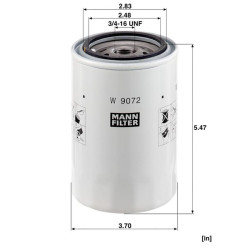 Alyvos filtras W9072