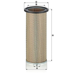 Oro filtro elementas C17149