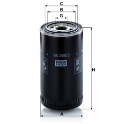 Kuro keitimo filtras WK9503