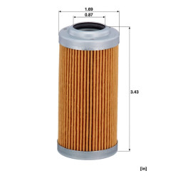 Hidraulinis vairo mechanizmo filtras HD47X