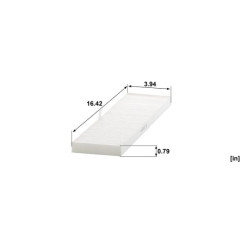 Kabinos filtras CU4219