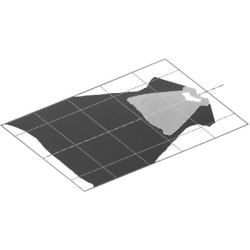 Darbo žibintas halogeninis, 55/70W, stačiakampis, 12/24V, baltas, 154x114x94mm, Hella 1GA006875001
