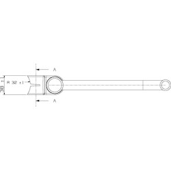 Veidrodėlio laikiklis 7219011AM
