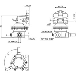 Kuro siurblys JCB 3200740KR