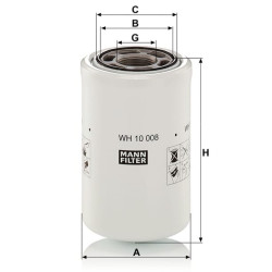 Hidraulinis filtras WH10008