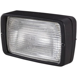 Darbo žibintas halogeninis, 55/70W, stačiakampis, 12/24V, baltas, 155x45x94mm, Hella 1GA996082001