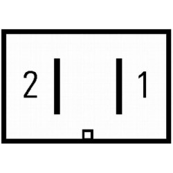 Halogeninis darbo žibintas, kvadratinis, 12/24V, baltas, 112x97x126,5 mm AMP kištukas, „Ultrabeam“ iš Hella 1GA007506002