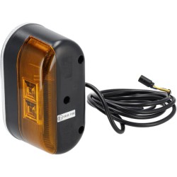 Case - IH Optum 300 CVX AFS ConnectTractor 06/21- 347LED0105 Krypties ir padėties lemputė, LED, kairė, tinka CNH