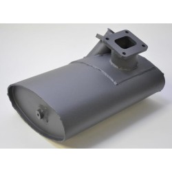 John Deere SE6100 AL78007N Išmetimo duslintuvas JD