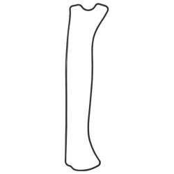 John Deere SE6020 R123542N Svirties dangčio tarpiklis