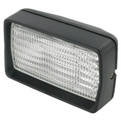John Deere SE6120 0509510000 Darbinis šviestuvas halogeninis, 55/70W, stačiakampis, 12/24V, skaidrus, 96x85mm, Cobo