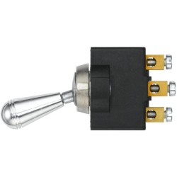 John Deere Įvairūs modeliai 6FG002312001 Svirties jungiklis, S28, 3 kontaktų, Ø 12,5 mm, chromas