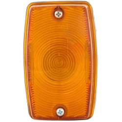 John Deere Įvairūs modeliai 2BA002324001 Indikacinė lemputė 21W, stačiakampis, 12/24V, gintaras, užsukamas, 114x50x70mm, Hella