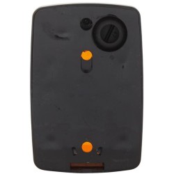 John Deere Įvairūs modeliai 2BA002652111 Indikatoriaus lemputė LH 21W, stačiakampė, 12V, gintarinė, užsukama, 90x55x60mm, Hella