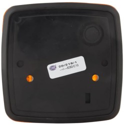 John Deere Įvairūs modeliai 2BA003014111 Indikacinė lemputė 21W, kvadratinė, 12V, geltona, užsukama, 84x51x84mm, Hella