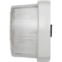 John Deere Įvairūs modeliai 2PF003057001 Žymeklis 5W, kvadratinis, 12V, skaidrus/baltas, užsukamas, 62x40x62mm, Hella