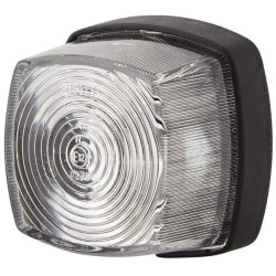 John Deere Įvairūs modeliai 2PF996112031 Žymeklis 5W, kvadratinis, 12V, skaidrus, užsukamas, 62xHella