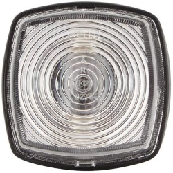 John Deere Įvairūs modeliai 2PF996112031 Žymeklis 5W, kvadratinis, 12V, skaidrus, užsukamas, 62xHella