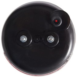 John Deere Įvairūs modeliai 2SE001685201 Galinis žibintas apvalus, 12/24V, gintarinė/raudona, užsukamas, Ø 140mm, Hella