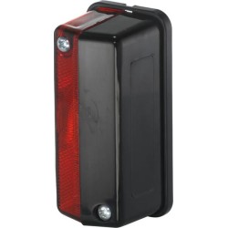 John Deere Įvairūs modeliai 2XS005020081 Žymeklis 4W, stačiakampis, 12/24V, raudonas, užsukamas, Hella