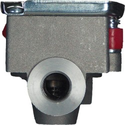 John Deere 7R 310 T710310 Automatinė sukabinimo galvutė M16x1,5 raudona