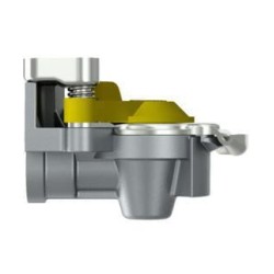 John Deere 6110R CommandPro 4522002120 Movos galvutė automatinė M22x1,5 geltona