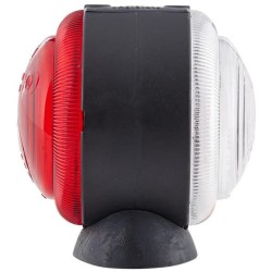 John Deere 6130R CommandPro 2TJ001633211 Žymeklis 5W, apvalus, 24V, skaidrus, prisukamas, Ø 75mm, Hella