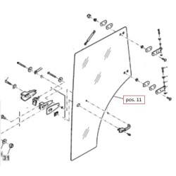 John Deere 5075GF – variklio variklis F5A T3A ER432262N durelės dešinėje