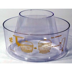 John Deere 2030 P020227 Stiklinis dubuo išankstiniam filtrui Donaldson