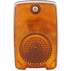 John Deere 2030 2BA002652101 Indikacinė lemputė 21W, stačiakampė, 12V, gintarinė, užsukama, 90x55x60mm, Hella