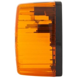 John Deere 2030 2BA002652101 Indikacinė lemputė 21W, stačiakampė, 12V, gintarinė, užsukama, 90x55x60mm, Hella