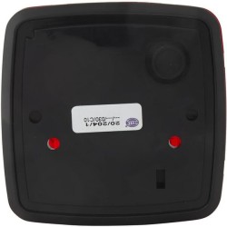 Case - IH 1255 / 1255XL 2SA003014051 Kvadratinis galinis žibintas, 12/24V, raudonas, užsukamas, 84x51x84mm, Hella