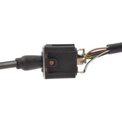 Case - IH 1455 / 1455XL 6BA001539057 Vairo kolonėlės jungiklis, indikatorius / garsinis signalas / žibintų blykstė, ilgis 123 mm