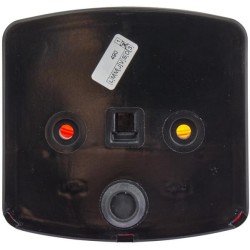 Case - IH 3210 2SD002776231 Galinis žibintas LH kvadratinis, 12V, gintarinis/raudonas, užsukamas, 95x54,5x90mm, Hella