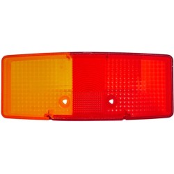 John Deere 3640 9EL118701001 Šviesus lęšis, gintaro/raudonas, stačiakampis galinis/dešinis Hella