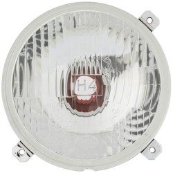 John Deere 4040 1A3996002201 Halogeninis priekinis žibintas, apvalus, 12/24V, skaidrus, Ø 139 mm, Hella