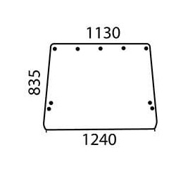 John Deere 4040S R50758 Galinis langas