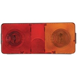 John Deere 4040S VPM3730 galinis žibintas stačiakampis, gintarinis/raudonas, užsukamas, Vapormatic