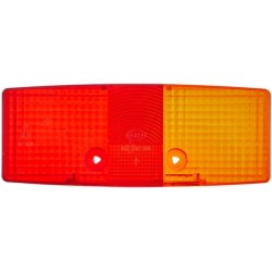 John Deere 1750 9EL118701001 Šviesus objektyvas, gintarinis/raudonas, stačiakampis galinis/dešinis Hella