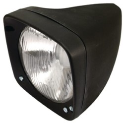 John Deere 1850 VPM3007 halogeninis priekinis žibintas, LH kvadratinis, skaidrus, užsukamas, garų